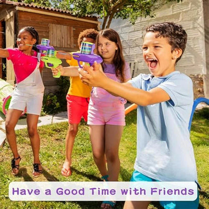 Glittzify ™ Kids Outdoor Game Foam Disc Gun
