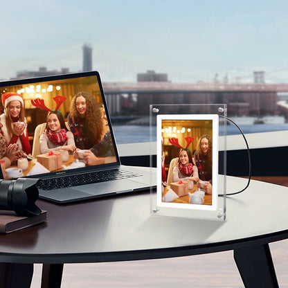 Glittzify ™ Acrylic Digital Photo Frame