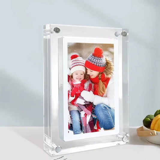 Glittzify ™ Acrylic Digital Photo Frame