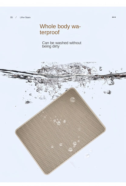 Glittzify ™ Cat Litter Mat Waterproof