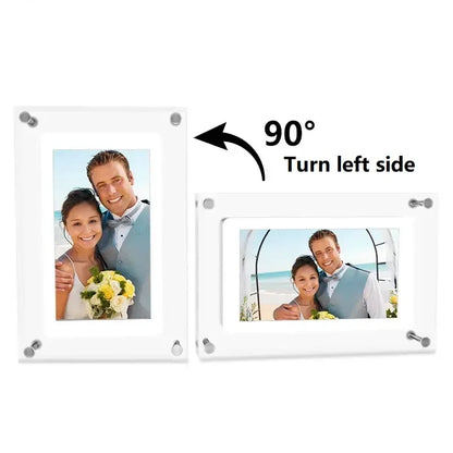 Glittzify ™ Acrylic Digital Photo Frame
