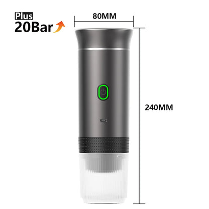 Glittzify ™ Wireless Electric Portable Espresso Coffee Machine