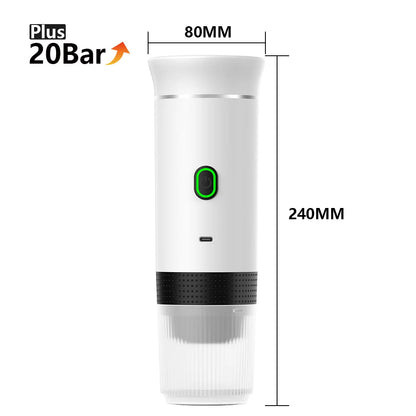 Glittzify ™ Wireless Electric Portable Espresso Coffee Machine