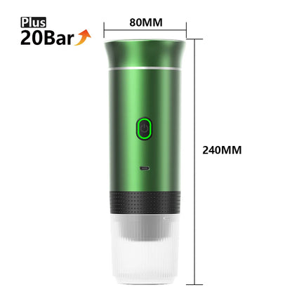 Glittzify ™ Wireless Electric Portable Espresso Coffee Machine